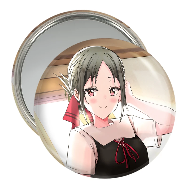 آینه جیبی خندالو مدل کاگویا دختره انیمه کاگویا ساما  کد 16034