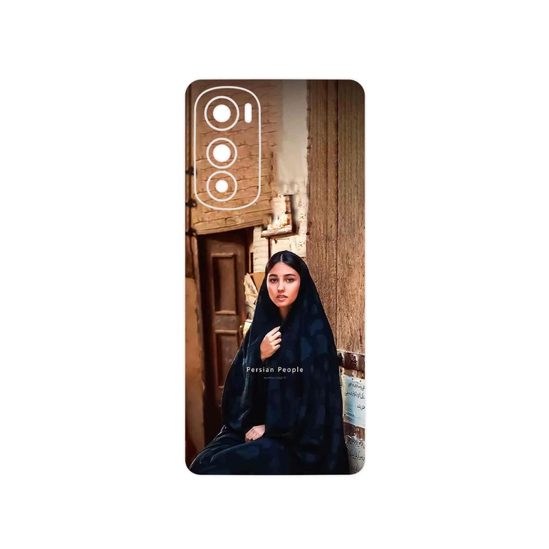 برچسب پوششی ماهوت مدل Portrait of an Iranian Woman مناسب برای گوشی موبایل موتورولا Edge 30