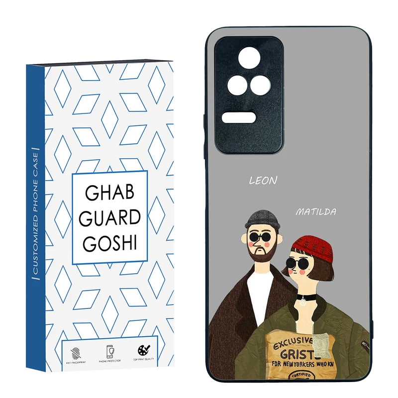 کاور قاب گارد گوشی طرح لئون و ماتیلدا کد TPU-095 مناسب برای گوشی موبایل شیائومی  Redmi K40S / Poco F4 5G