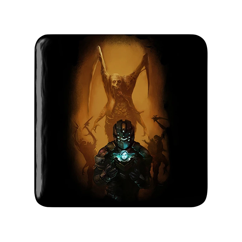 مگنت خندالو طرح بازی دد اسپیس (Dead Space) مدل مربعی کد 34986