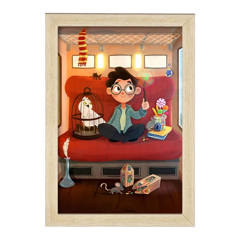 تابلو خندالو مدل هری پاتر (Harry Potter) کد F8627