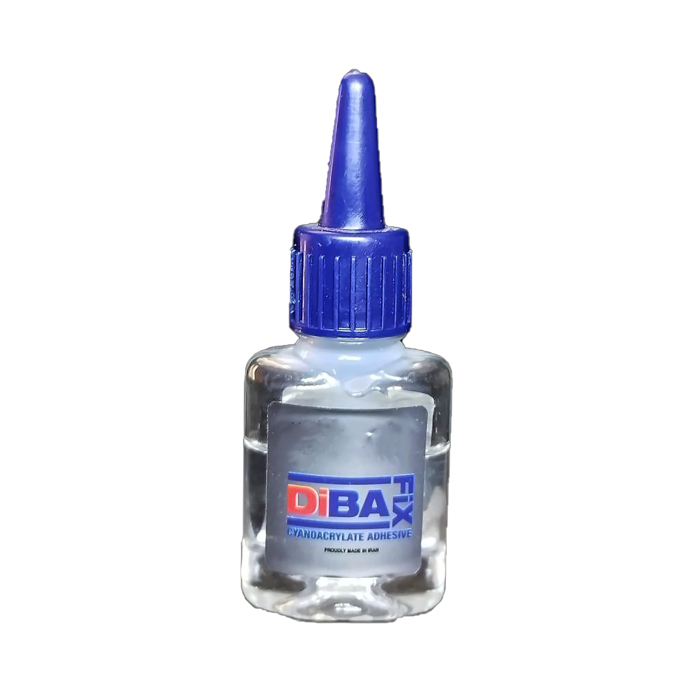 چسب 123 دیبا فیکس مدل Clear حجم 100 میلی لیتر