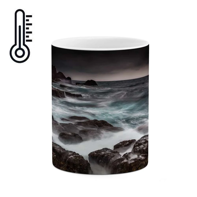 ماگ حرارتی کاکتی مدل منظره کد mgh13262