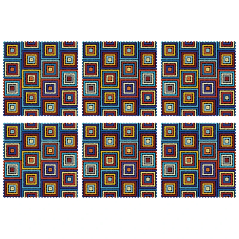 زیربشقابی مدل U1-42544 بسته 6 عددی