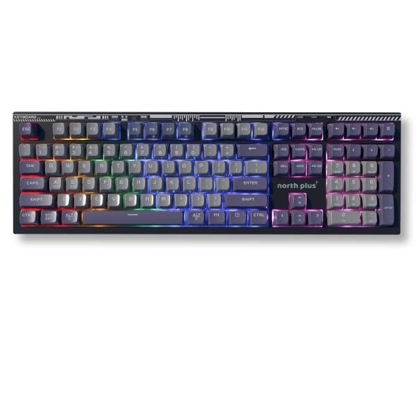 کیبورد مخصوص بازی نورث پلاس مدل KEYBOARD PHANTOM K201