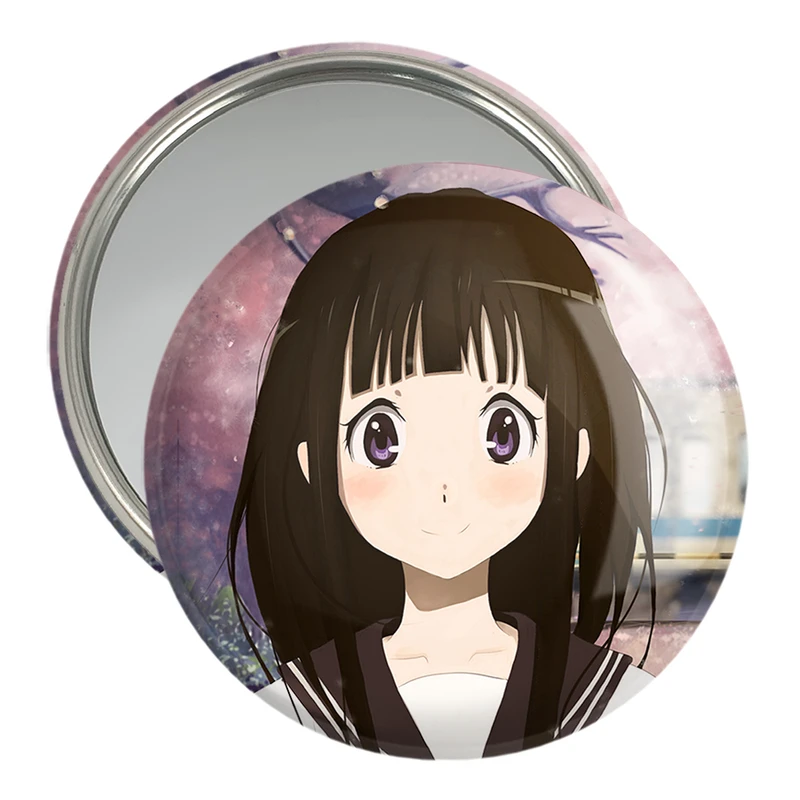 آینه جیبی خندالو مدل چیتاندا انیمه هیوکا Hyouka  کد 17086