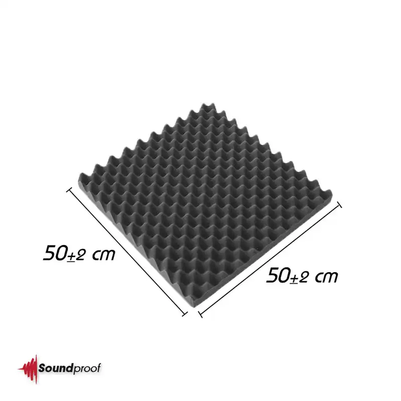پنل آکوستیک ساندپروف مدل شانه تخم مرغی 503 بسته 10 عددی