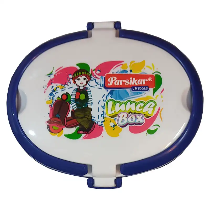 ظرف غذای کودک پارسیکار طرح پسر موتورسوار کد JM5000B