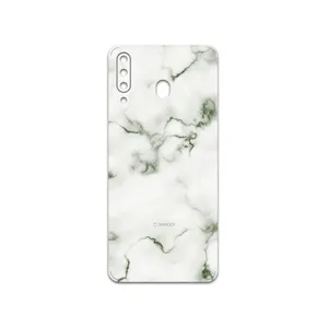 MAHOOT  Blanco-Smoke-Marble Cover Sticker for Samsung Galaxy M30