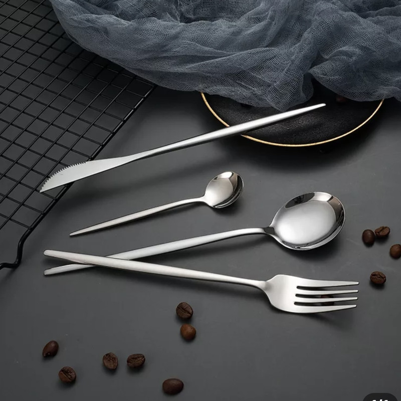 سرویس قاشق و چنگال 24 پارچه مدل فانتزی