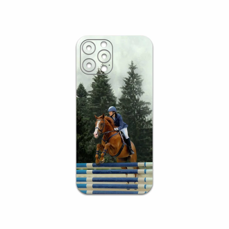 برچسب پوششی ماهوت مدل Equestrianism مناسب برای گوشی موبایل اپل iPhone 12 Pro Max