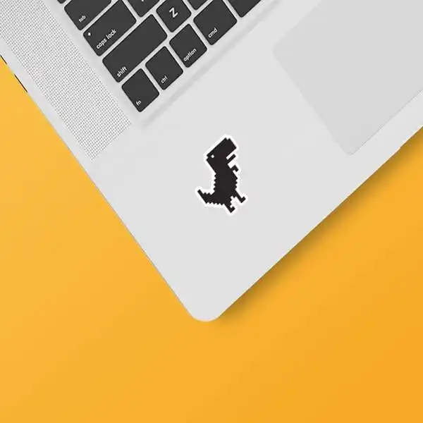 استیکر لپ تاپ توییجین و موییجین طرح برنامه نویسی کد 01 مجموعه 10 عددی