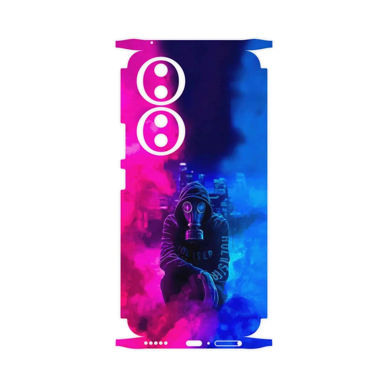 برچسب پوششی ماهوت مدل Smoke Rainbow Digital Art 2-FullSkin مناسب برای گوشی موبایل آنر 90
