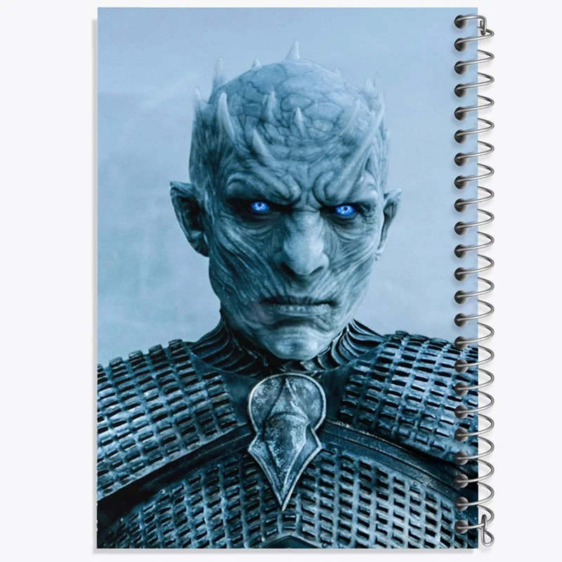 دفتر نت موسیقی 50 برگ خندالو مدل نایت کینگ گیم اف ترونز Game of Thrones کد 2668