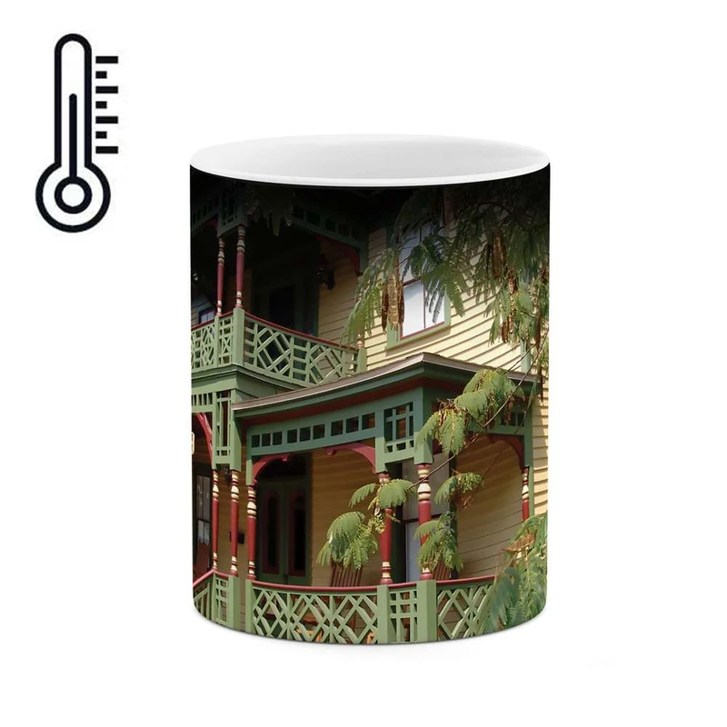 ماگ حرارتی کاکتی مدل خانه زیبا کد mgh10271