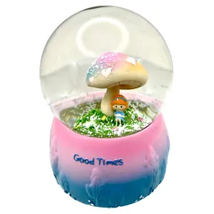 گوی موزیکال مدل پمپی Good Times طرح دخترک و سگ کد PB363-100