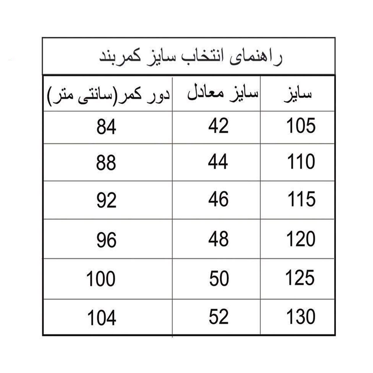 کمربند مردانه رویال چرم کد M42-2 -  - 6