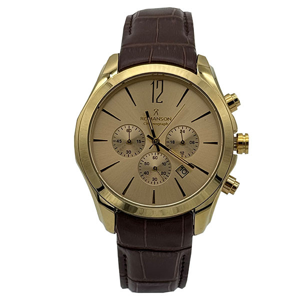 ساعت مچی عقربه‌ای مردانه کوارتز رومانسون مدل سه موتور 2089