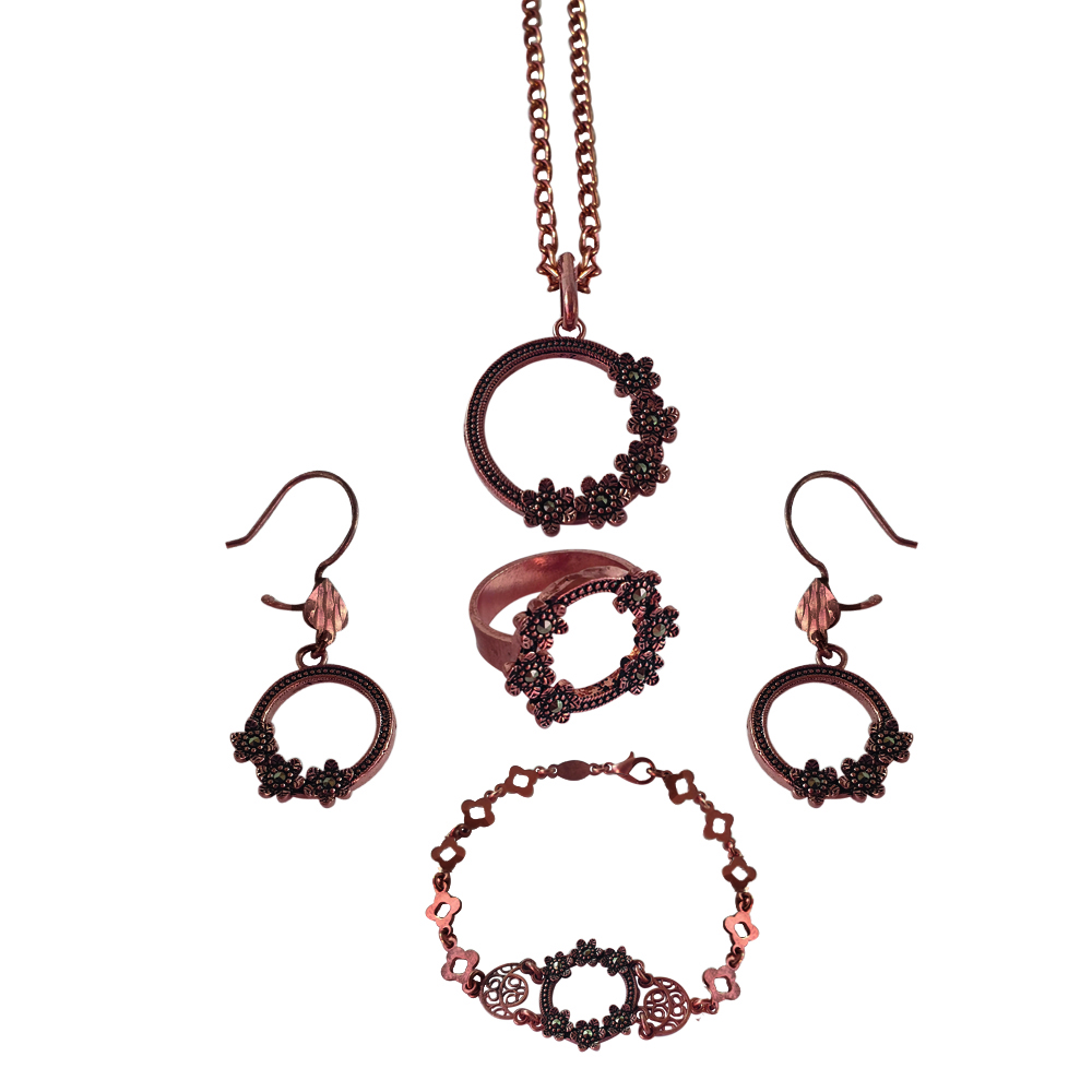 ست زنانه نخل زیور کد 67