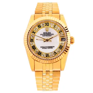 ساعت مچی عقربه‌ای مردانه رولکس مدل دیت جاست کد WSG-18