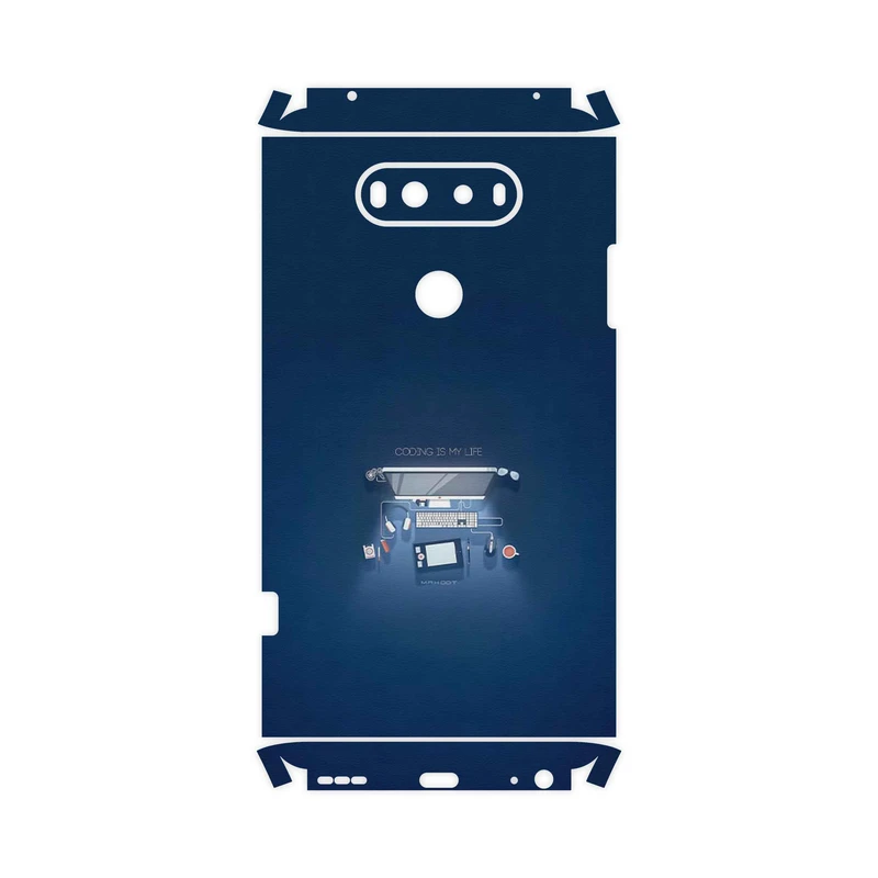 برچسب پوششی ماهوت مدل Programming 3-FullSkin مناسب برای گوشی موبایل ال جی V20