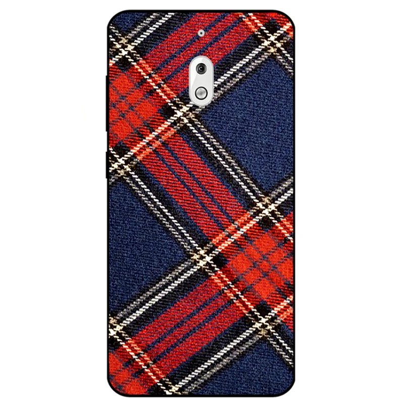 کاور مگافون طرح بافت مدل 8103 مناسب برای گوشی موبایل نوکیا 2.1      