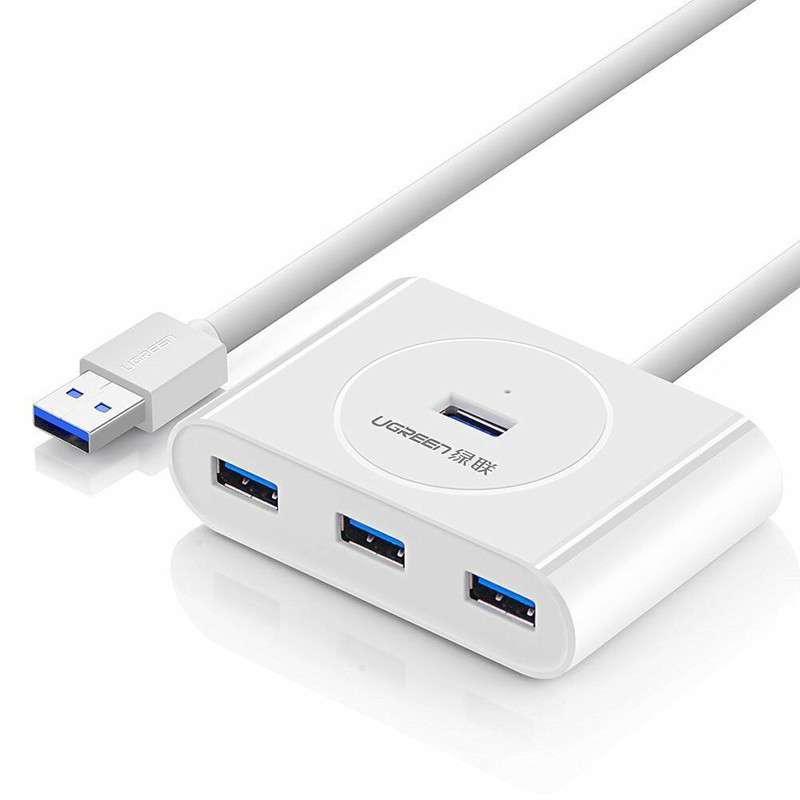 هاب USB 3.0 چهار پورت یوگرین مدل CR113 طول 0.5 متر هاب USB 3.0 چهار پورت یوگرین مدل CR113 طول 0.5 متر