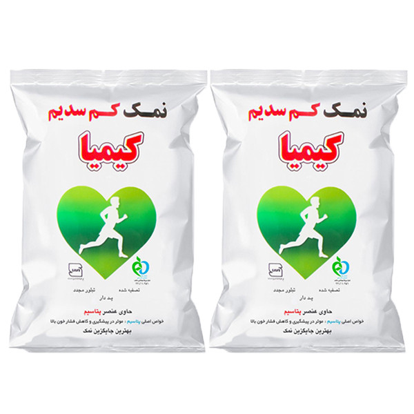 نمک کیمیا _ 500 گرم بسته 2 عددی 