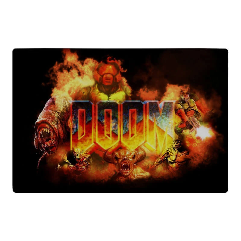 ماوس پد مخصوص بازی زیگ زاگ  طرح doom کد 4195