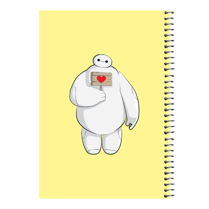 دفتر مشق 80 برگ اس جی مدل بیمکس کد 1