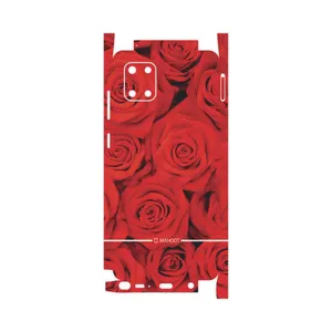 MAHOOT Red-Flower-FullSkin Cover Sticker for Samsung Galaxy Note10 Lite