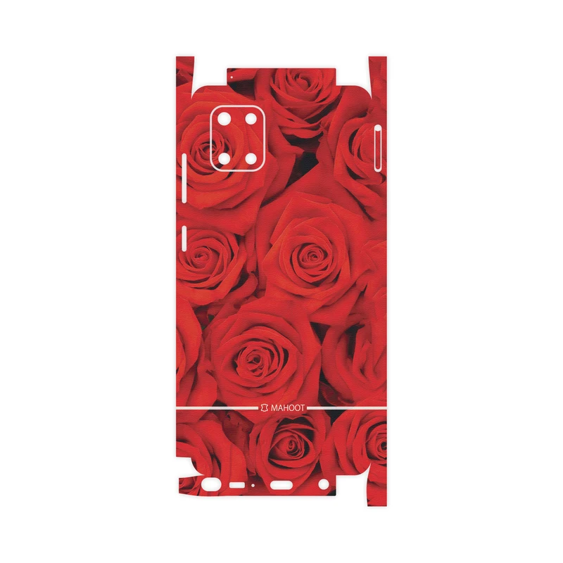 برچسب پوششی ماهوت مدل Red-Flower-FullSkin مناسب برای گوشی موبایل سامسونگ Galaxy Note10 Lite