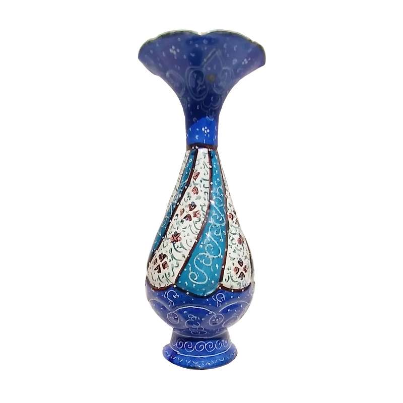 گلدان میناکاری مدل اسلیمی کد G 4414