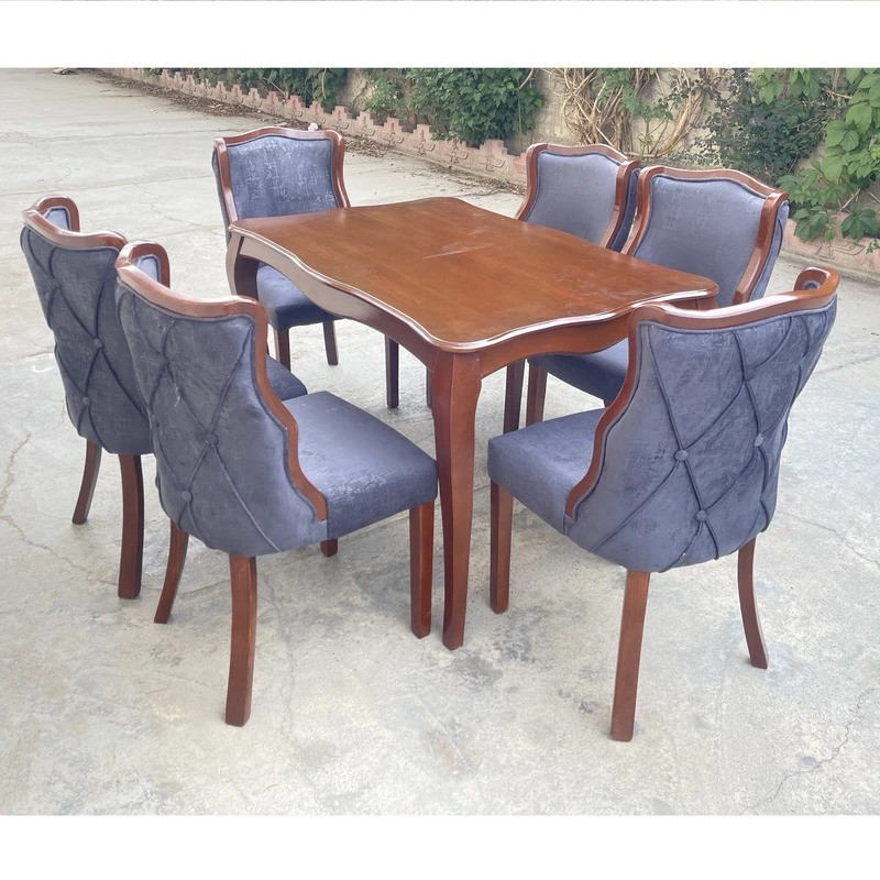 میز و صندلی ناهارخوری 6 نفره مدل felamingo006