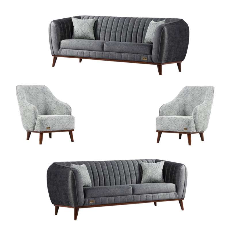 مبل هفت نفره شاهان دکور مدل مرصده 01 مبل هفت نفره شاهان دکور مدل مرصده 01