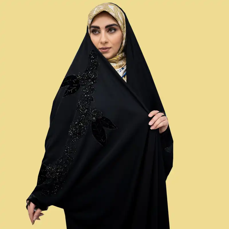 چادر عبایی مدل مهرسا پلاس