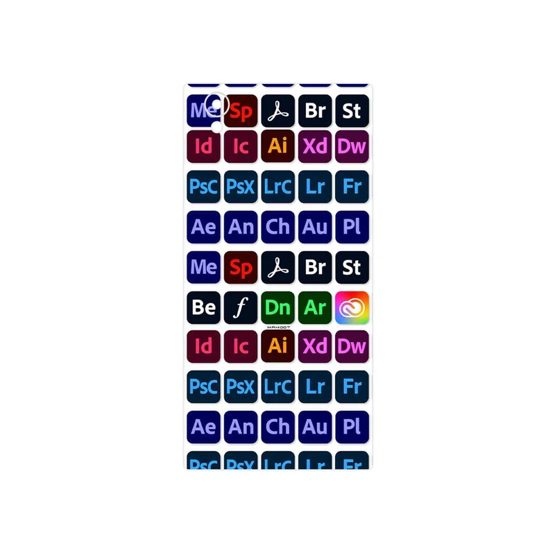 برچسب پوششی ماهوت مدل Adobe مناسب برای گوشی موبایل سونی Xperia L1