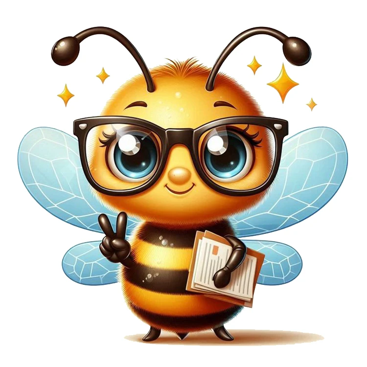 استیکر پارچه و لباس پاد آفرین مدل زنبور کد 3218