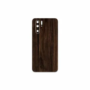 MAHOOT Dark Walnut Wood Cover Sticker for Huawei P30 Pro