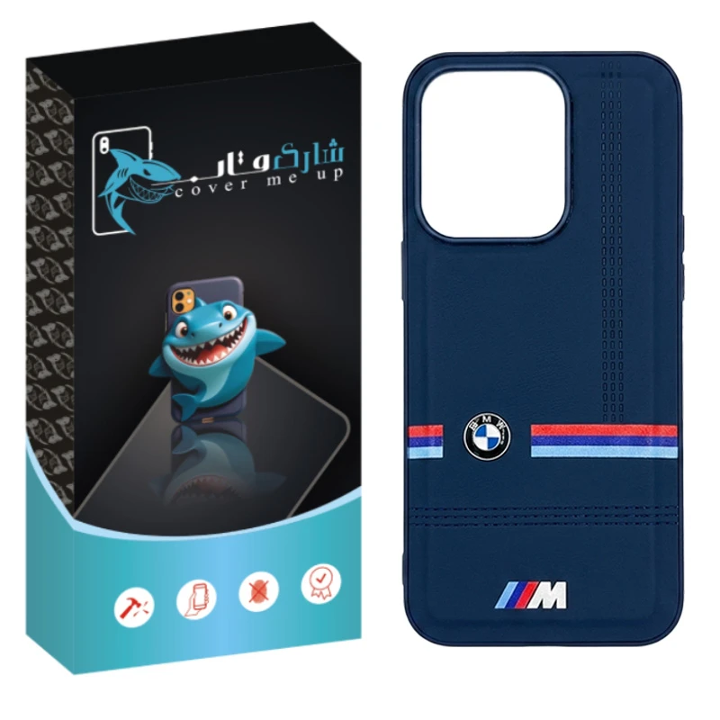 کاور شارک قاب مدل چرمی مناسب برای گوشی موبایل شیائومی Redmi Note 14 4G