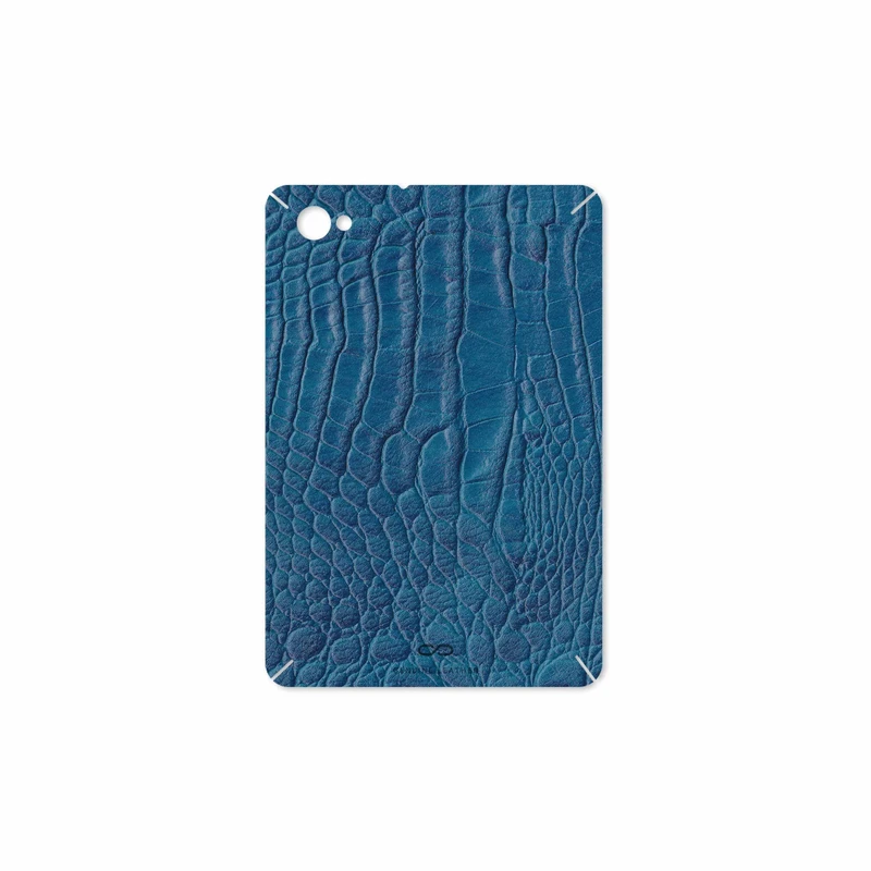 برچسب پوششی ماهوت مدل Blue-Crocodile-Leather مناسب برای تبلت سامسونگ Galaxy Tab 7.7 2011 P6800