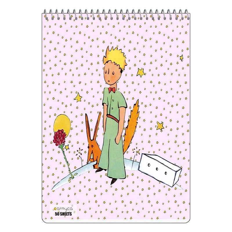 دفتر نقاشی 50 برگ سیمی کارنیکا طرح شازده کوچولو The Little Prince کد 54375