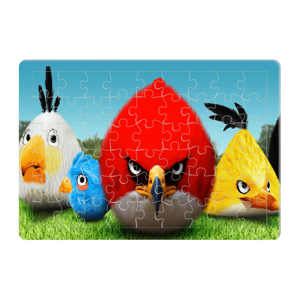 پازل 54 تکه طرح Angry Birds مدل P115