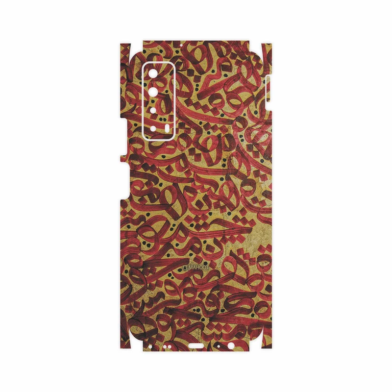 برچسب پوششی ماهوت مدل Nastaliq-6-FullSkin مناسب برای گوشی موبایل هوآوی Y7a