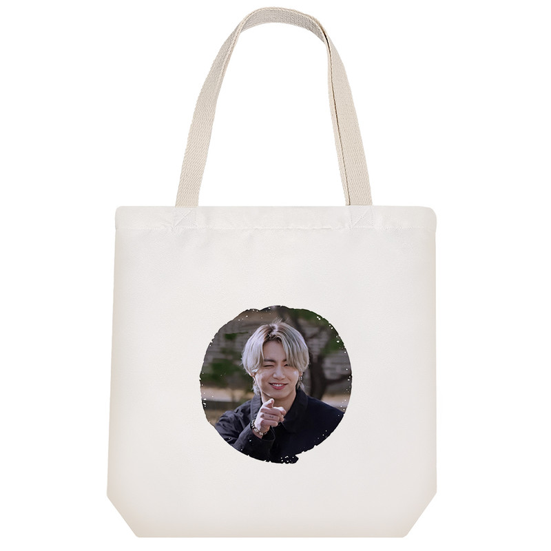 ساک خرید خندالو مدل جونگ کوک jungkook کد 742