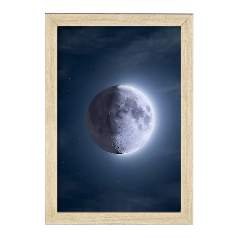 تابلو خندالو مدل ماه (Moon) کد F1332