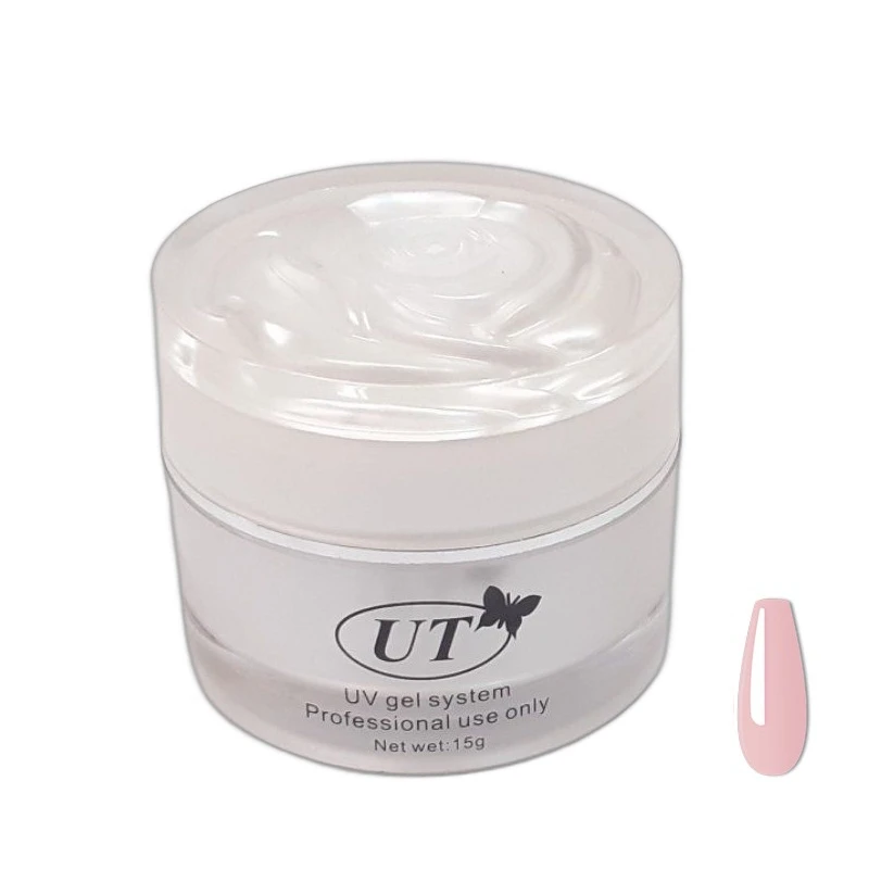 بیلدر ژل کاشت ناخن یوتی مدل Pe وزن 15 گرم رنگ هلویی