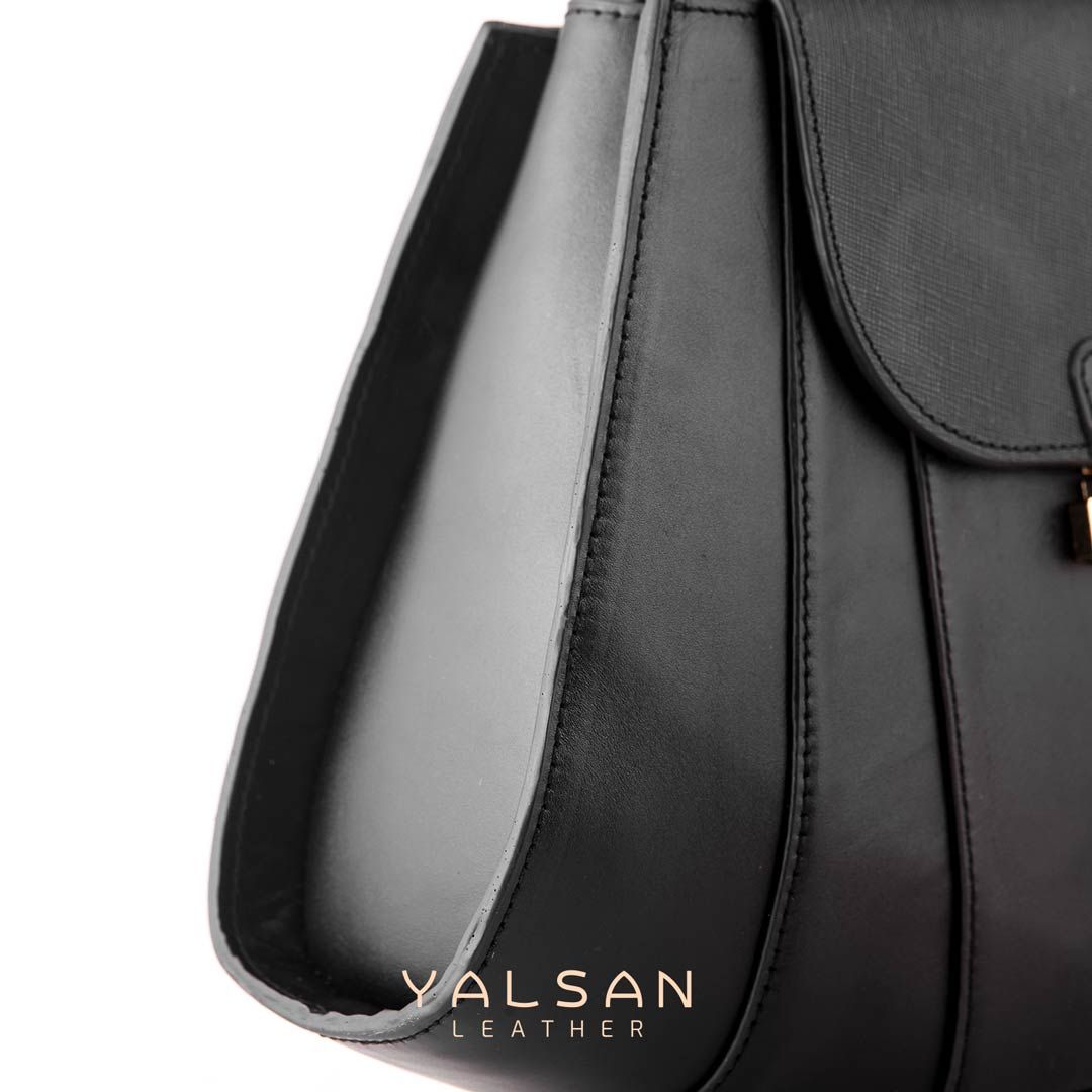 کیف دستی زنانه چرم یلسان مدل آرمینا کد 098-HRM -  - 4