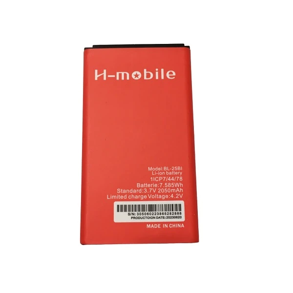 باتری موبایل مدل BL-25BI ظرفیت 2050 میلی آمپر ساعت مناسب برای گوشی موبایل کاجیتل 5616/5618/3100/KT200/KG18