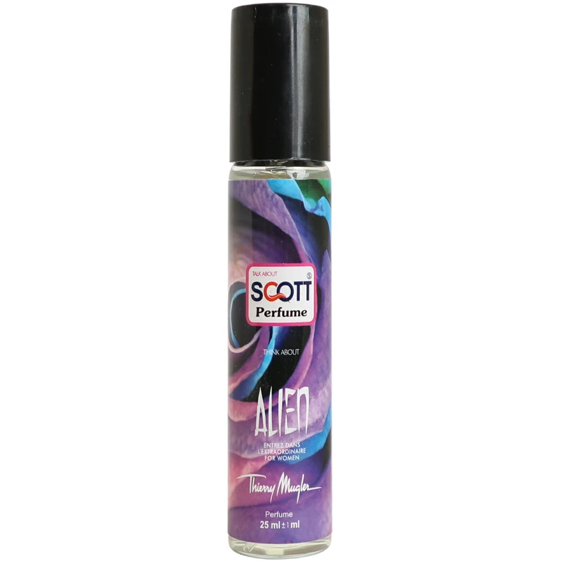 عطر جیبی زنانه اسکاتس مدل Alien حجم 25 میلی لیتر